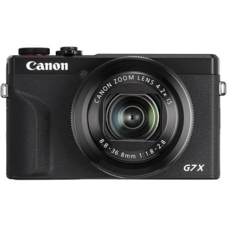 Canon PowerShot G7 X Mark III (czarny) - kompaktowy aparat cyfrowy dla vlogerów z obiektywem zmiennoogniskowym F1.8-2.8
